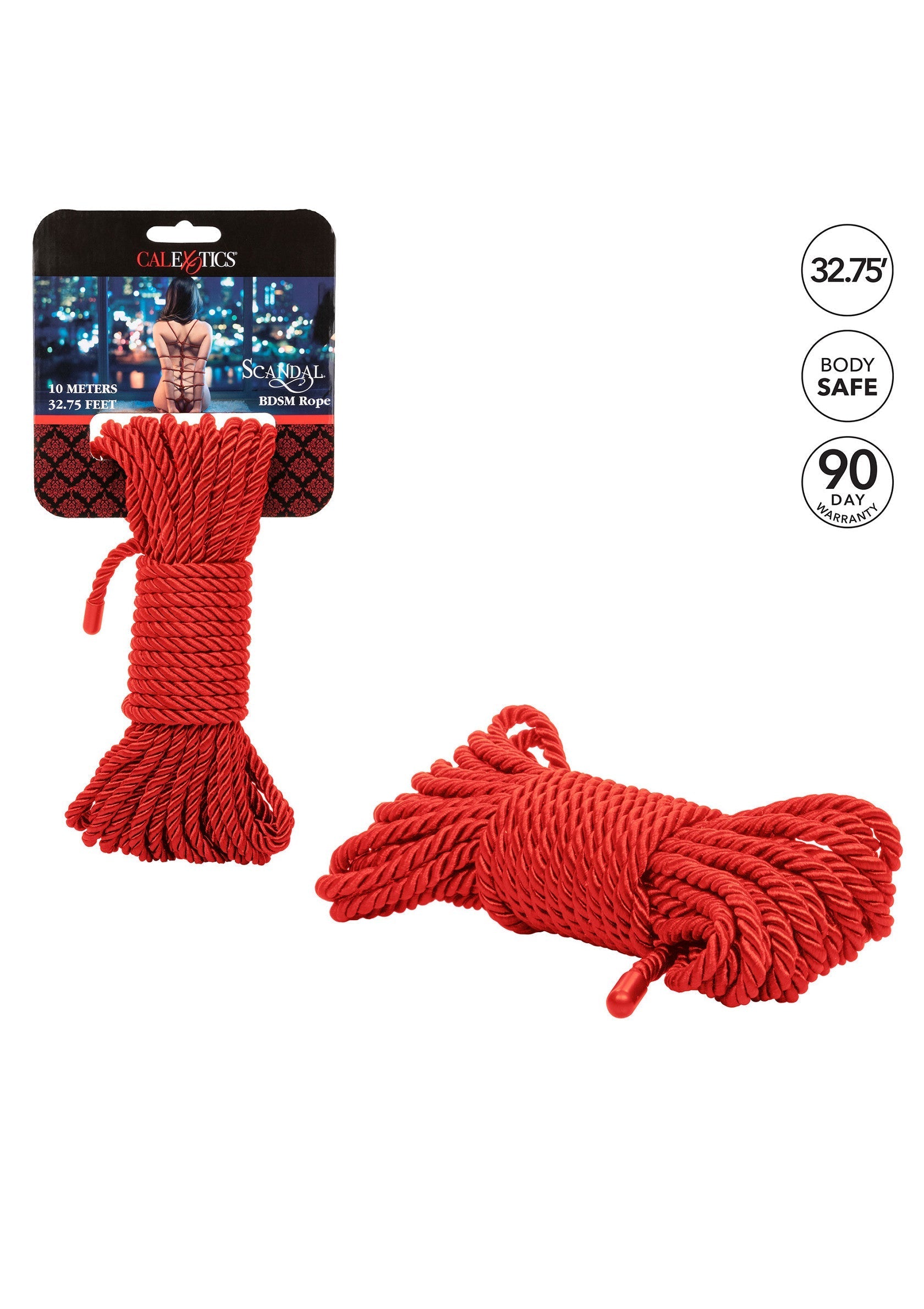 BDSM Rope Scandal 10 meters red