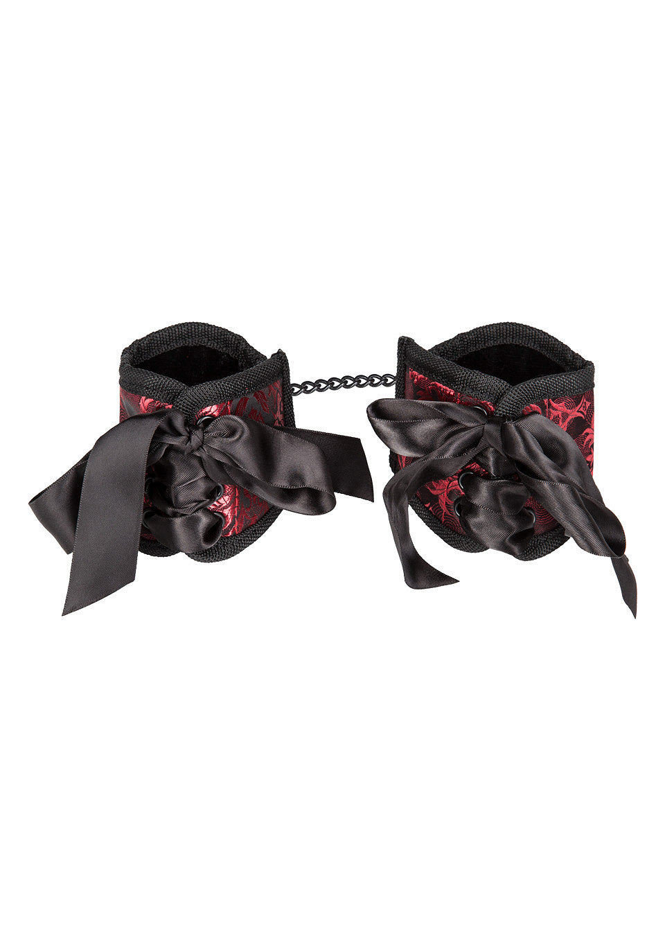 Scandal Black Corset Cuffs
