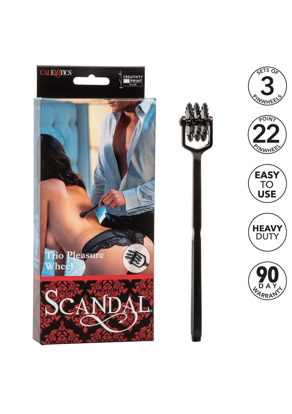 Scandal Trio Pleasure Wheel black