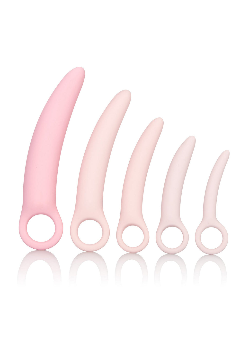 Pink Silicone Dilator Set 5 pcs