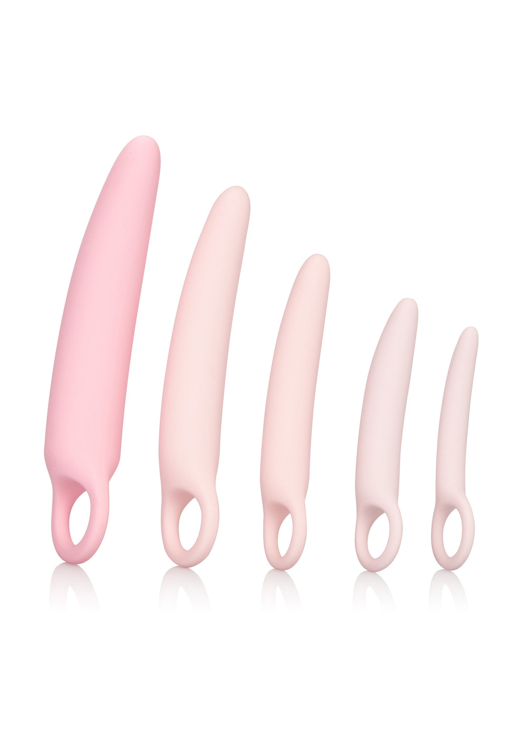 Pink Silicone Dilator Set 5 pcs