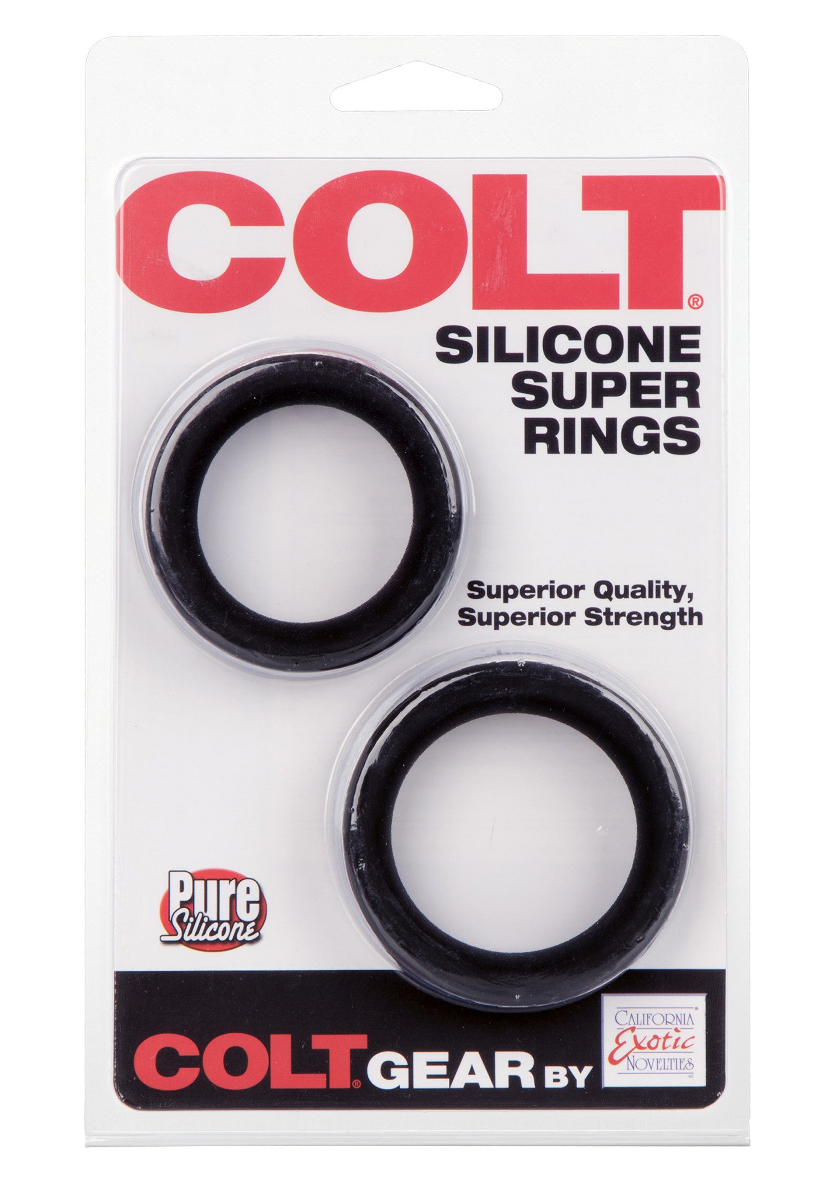 COLT Super Silicone Rings Black