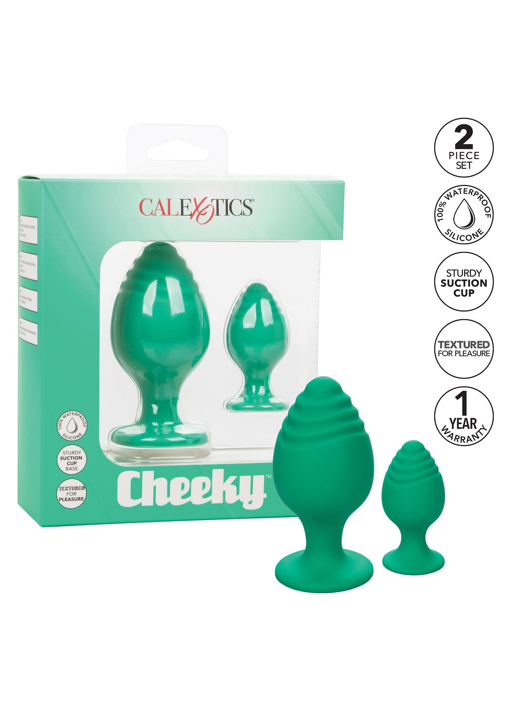 Cheeky Green Buttplug