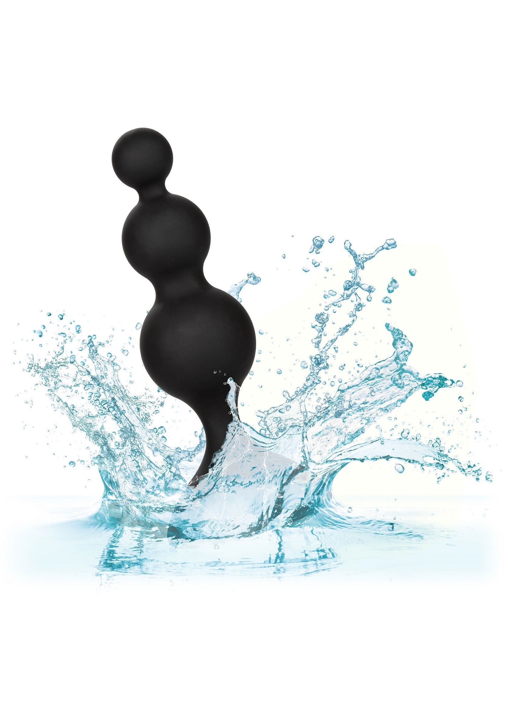 Black silicone bead anal kit