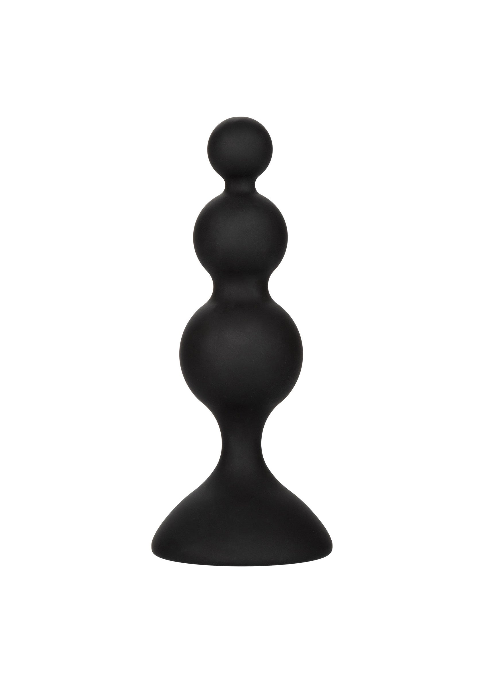 Black silicone bead anal kit