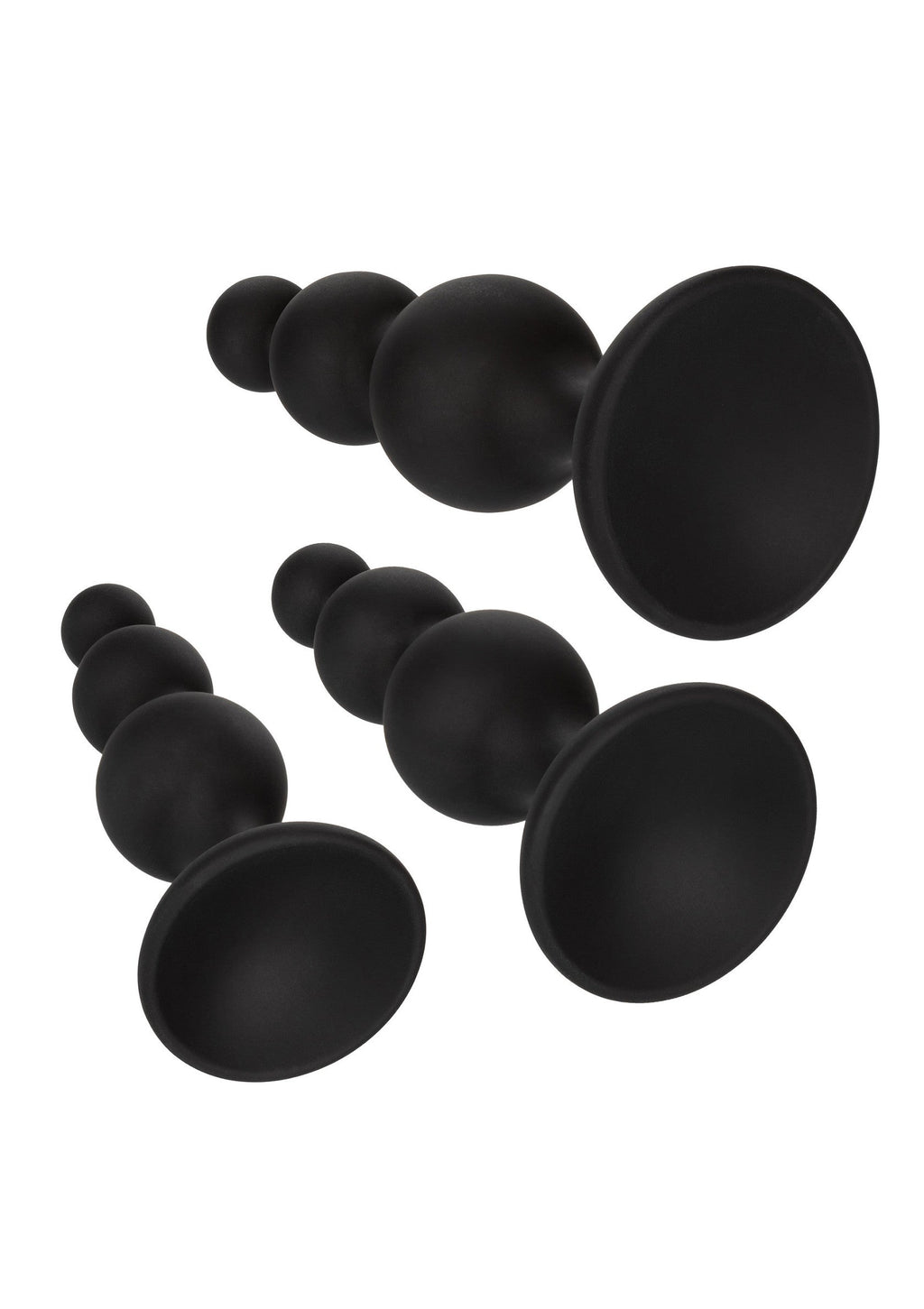 Black silicone bead anal kit