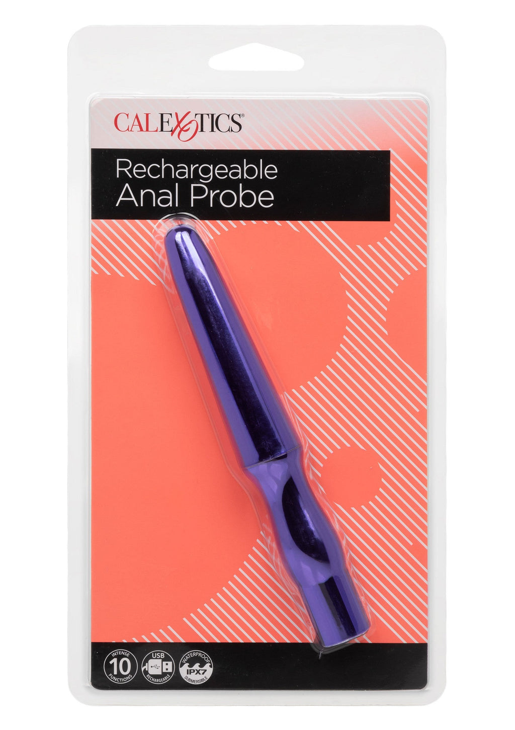 Rechargeable purple anal probe