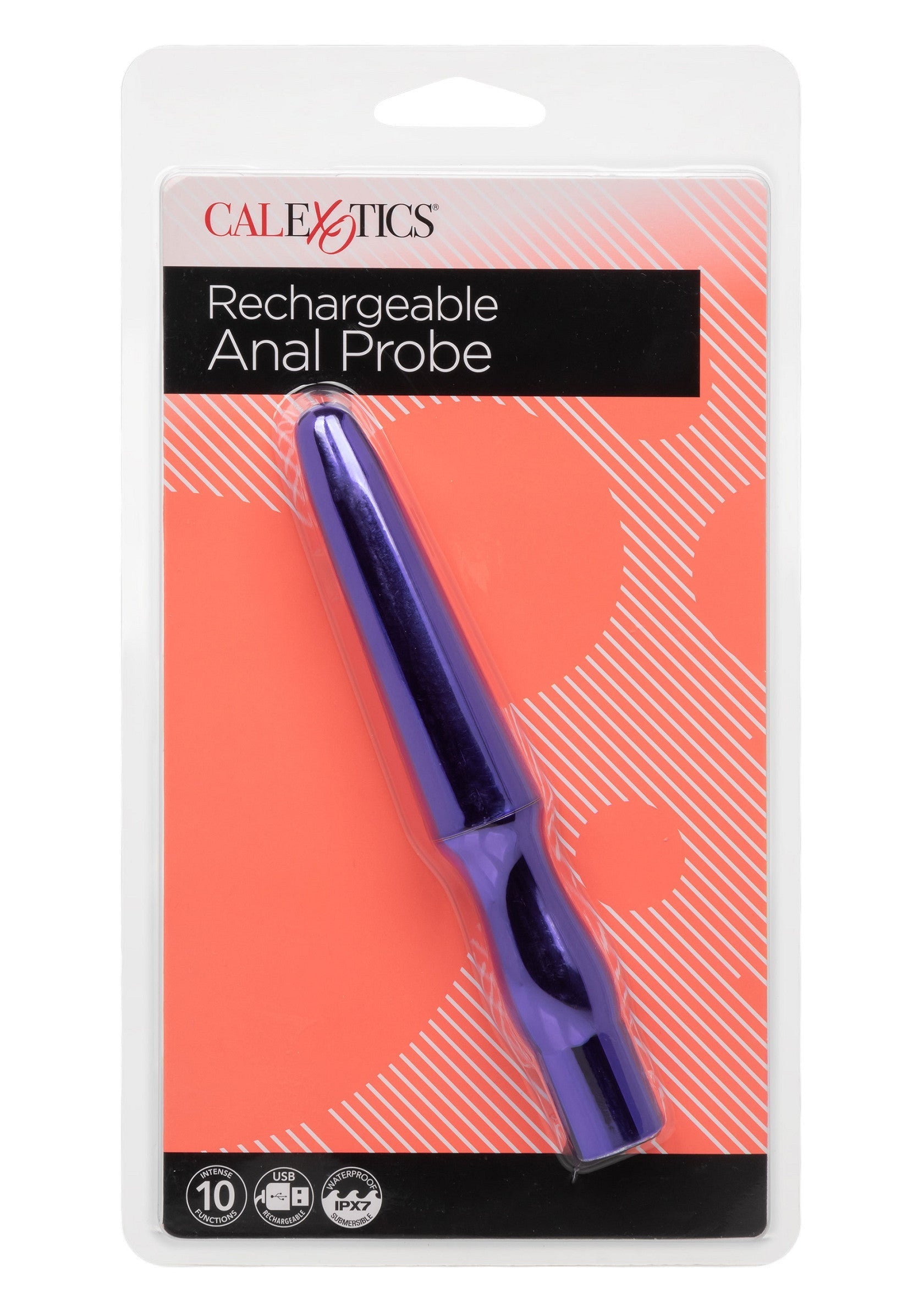 Rechargeable purple anal probe