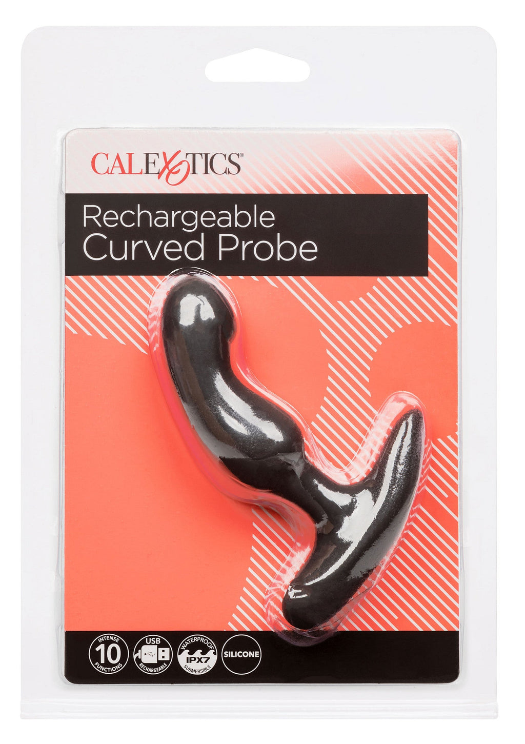 Rechargeable black curved probe