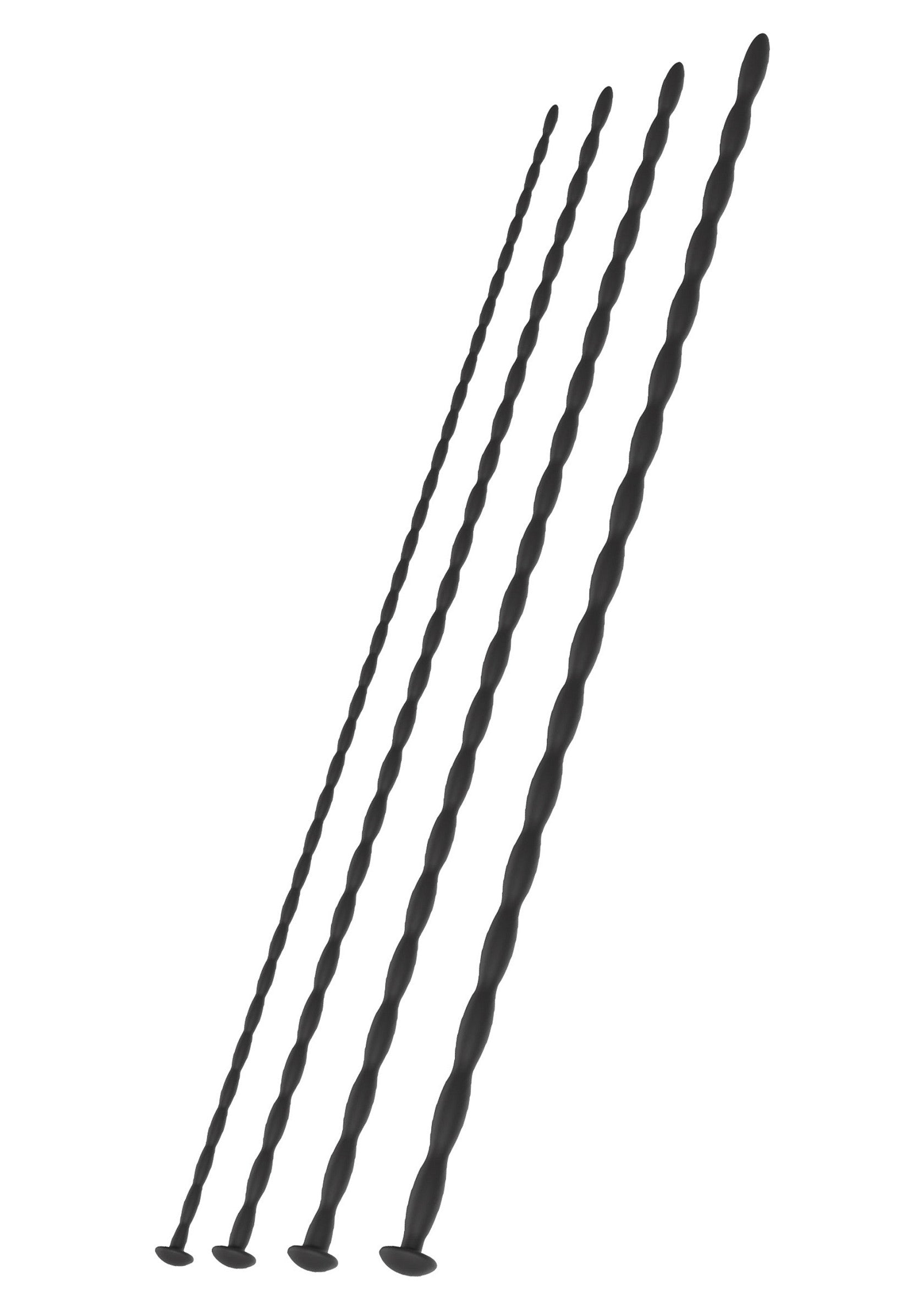 Penis Stretcher Starter Set 4 Pieces Black