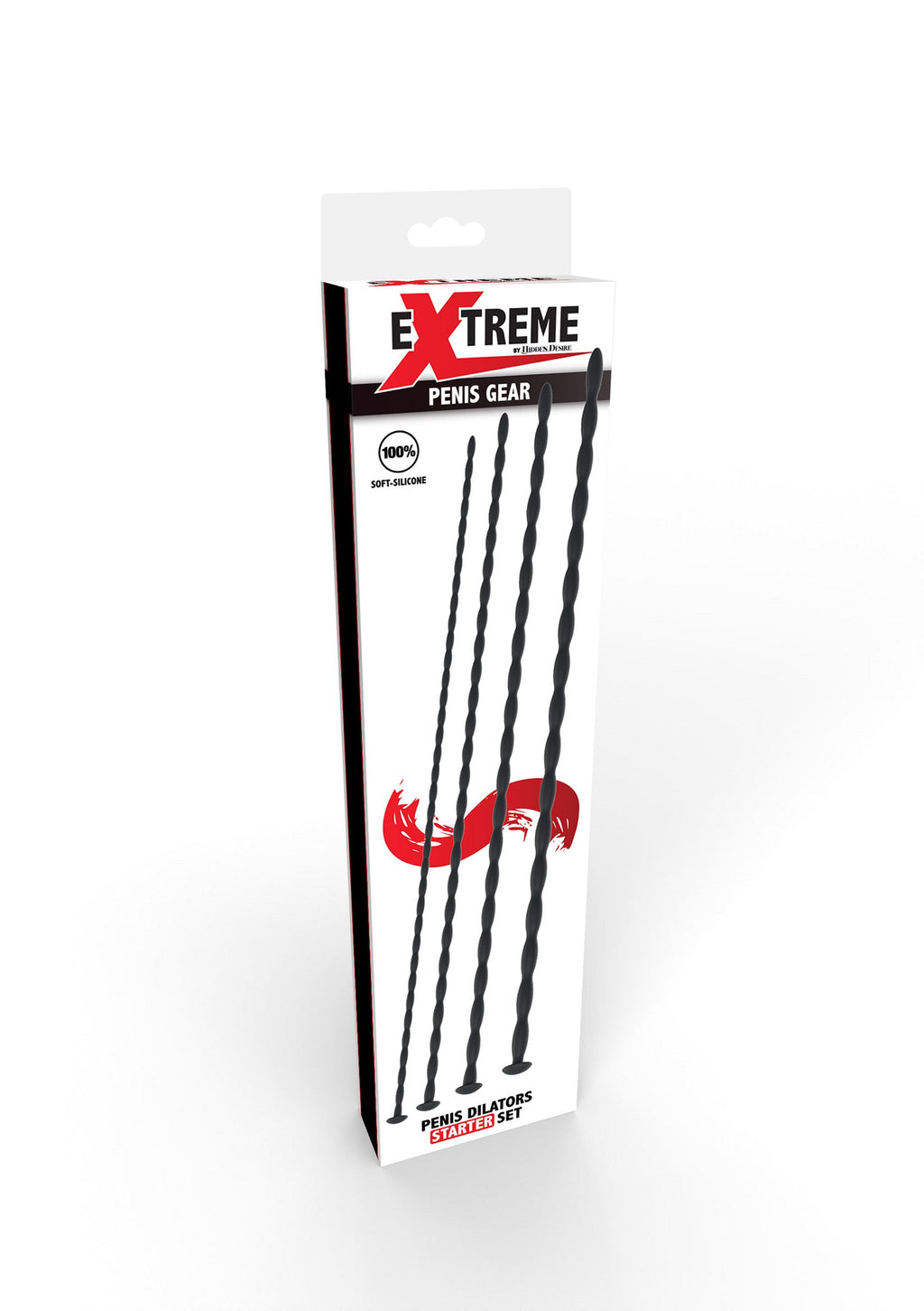 Penis Stretcher Starter Set 4 Pieces Black