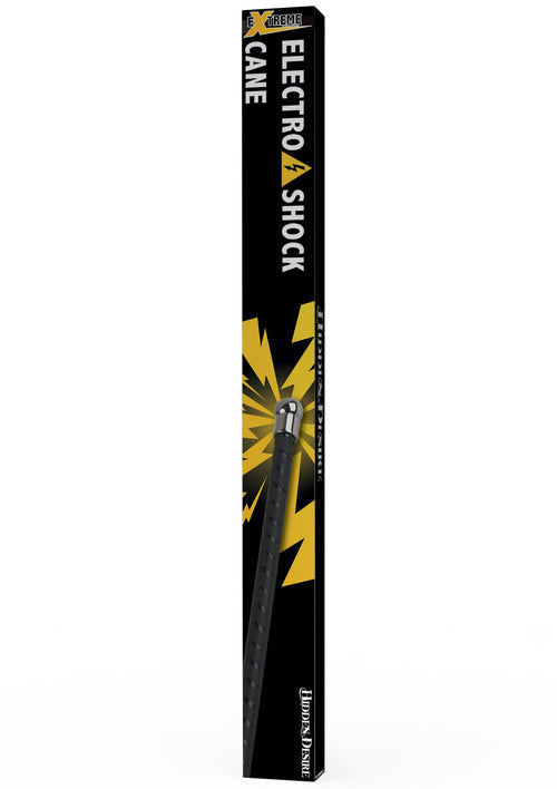 Black electroshock baton