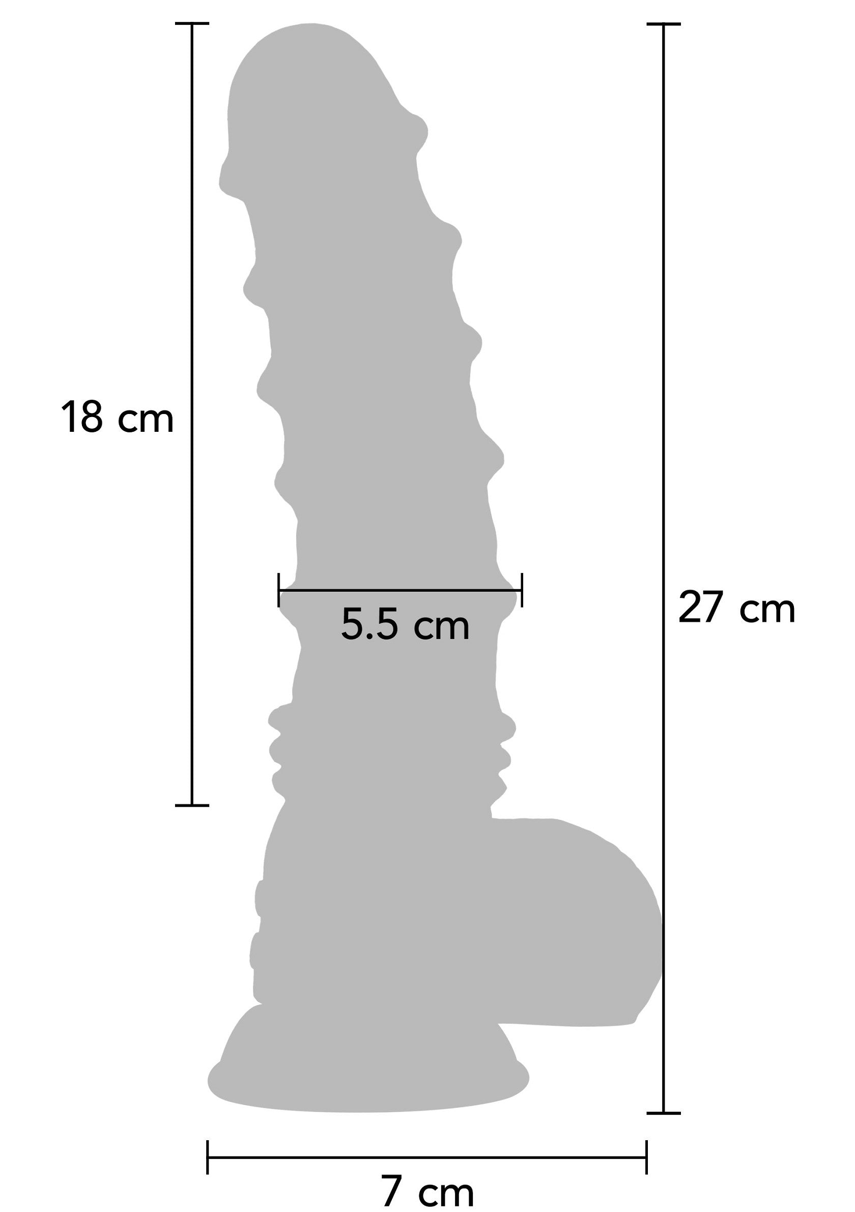 Black dragon monster dildo