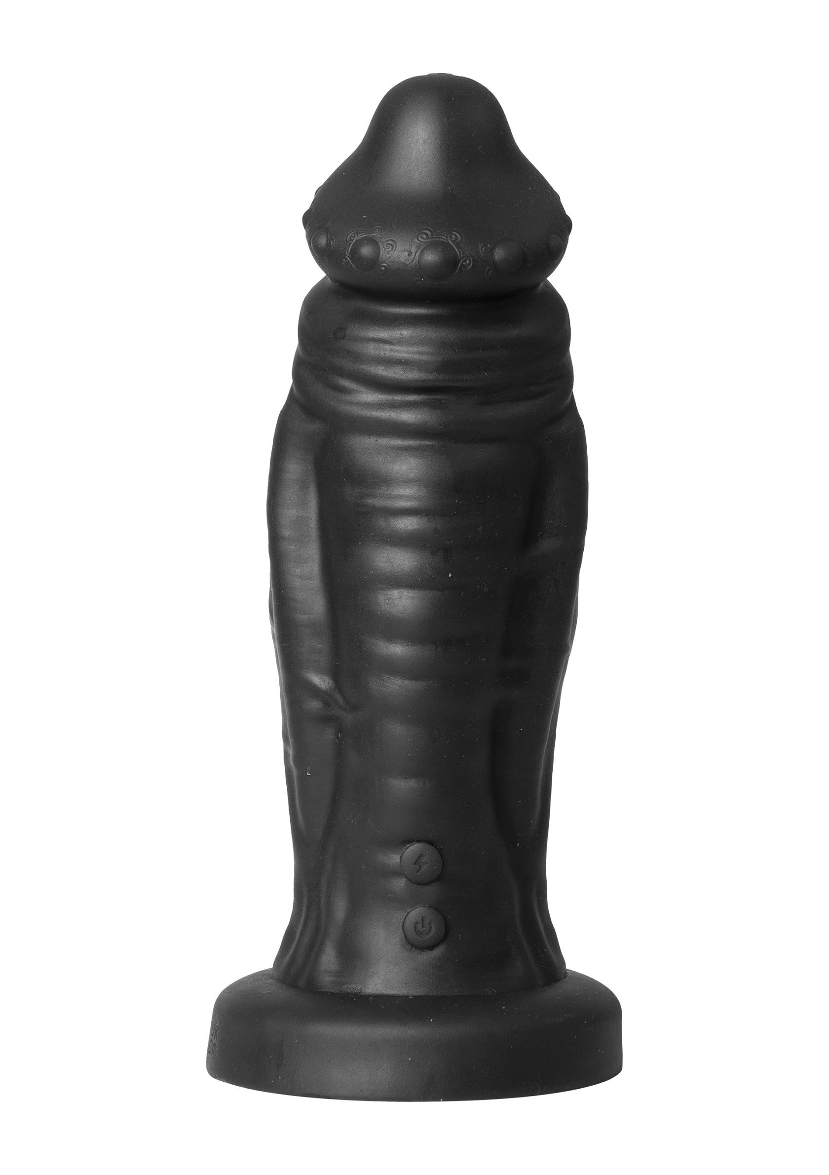 Black devil monster dildo