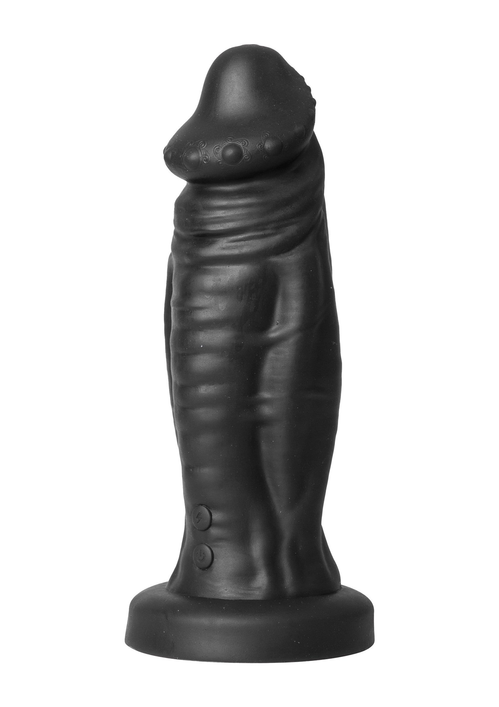 Black devil monster dildo