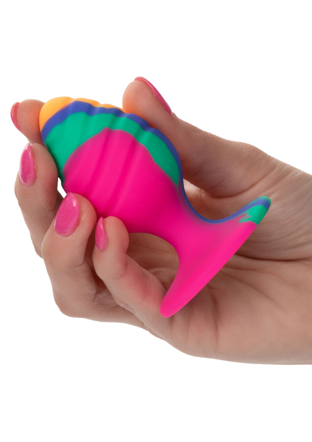 Cheeky Medium Multicolor Swirl Plug
