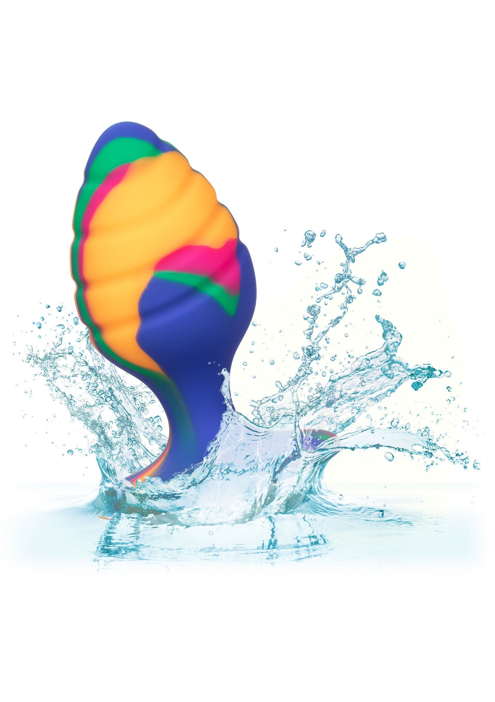 Cheeky Medium Multicolor Swirl Plug
