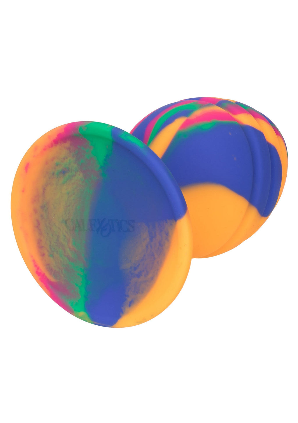 Cheeky Large Multicolored Swirl Plug