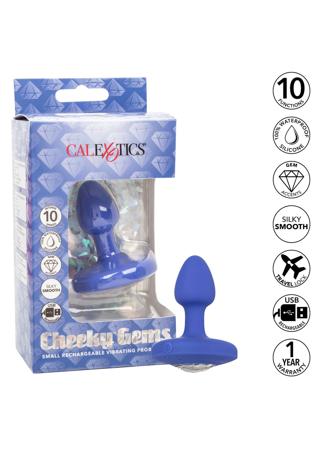 Small blue vibrating probe