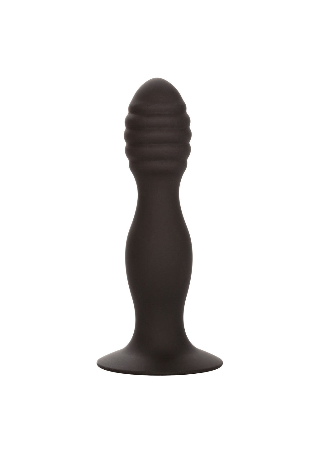 Black ribbed anal stallion