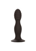 Black ribbed anal stallion
