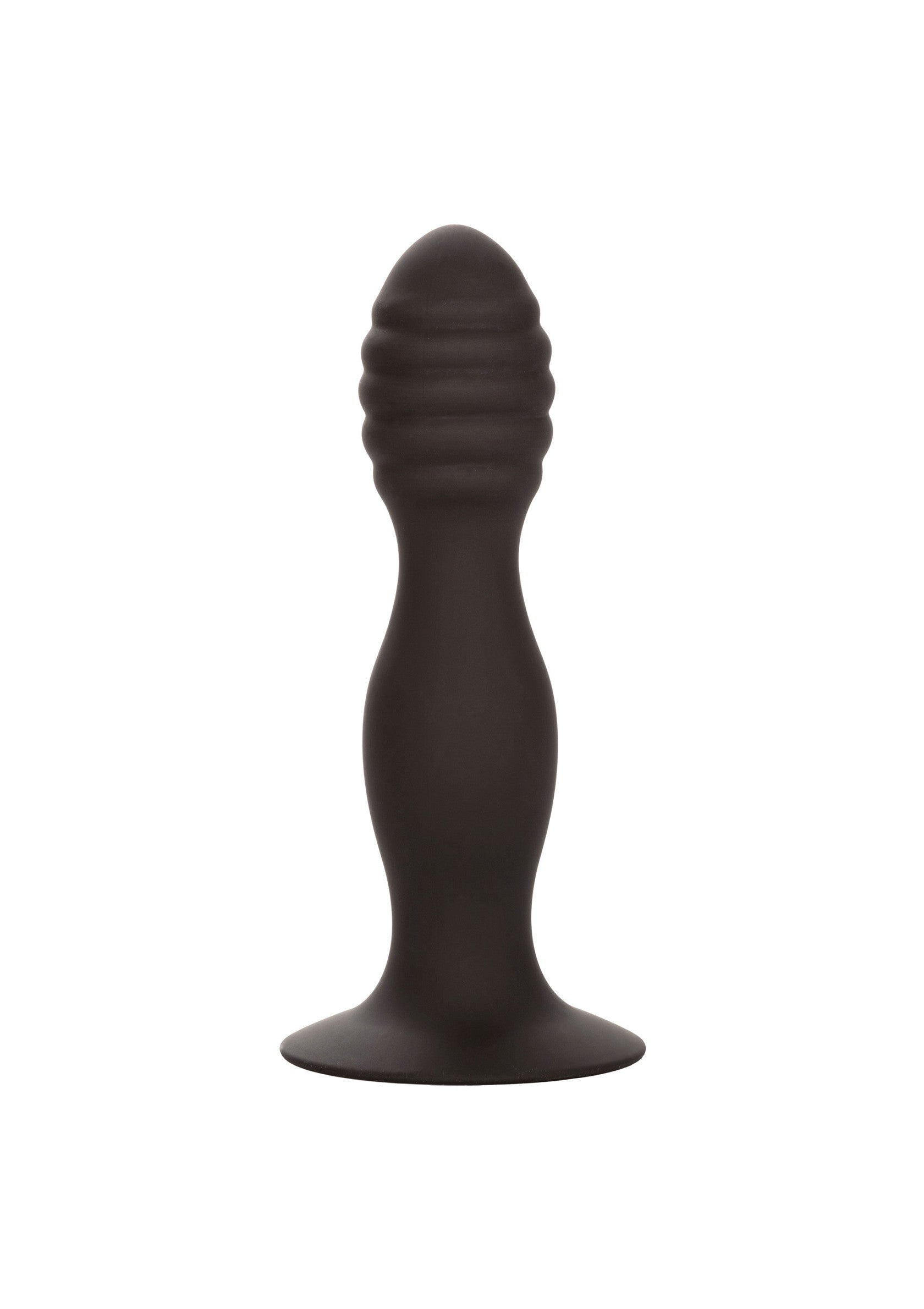 Black ribbed anal stallion