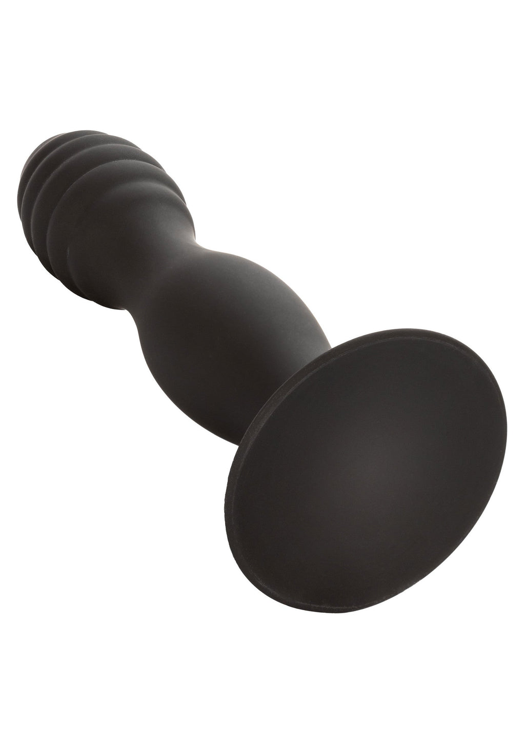 Black ribbed anal stallion