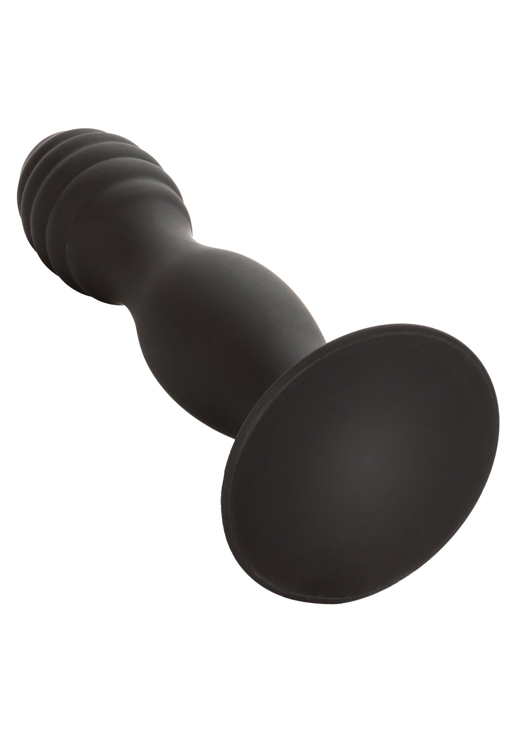 Black ribbed anal stallion