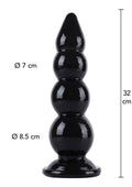 Anal beads 32 cm black