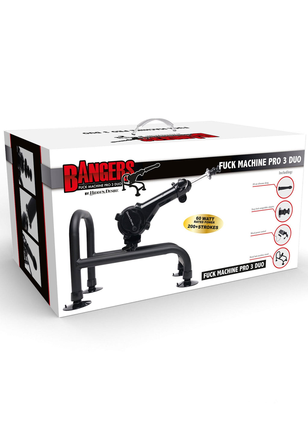 Bangers Fuck Machine Pro 3 Duo Black
