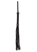 Large black whip