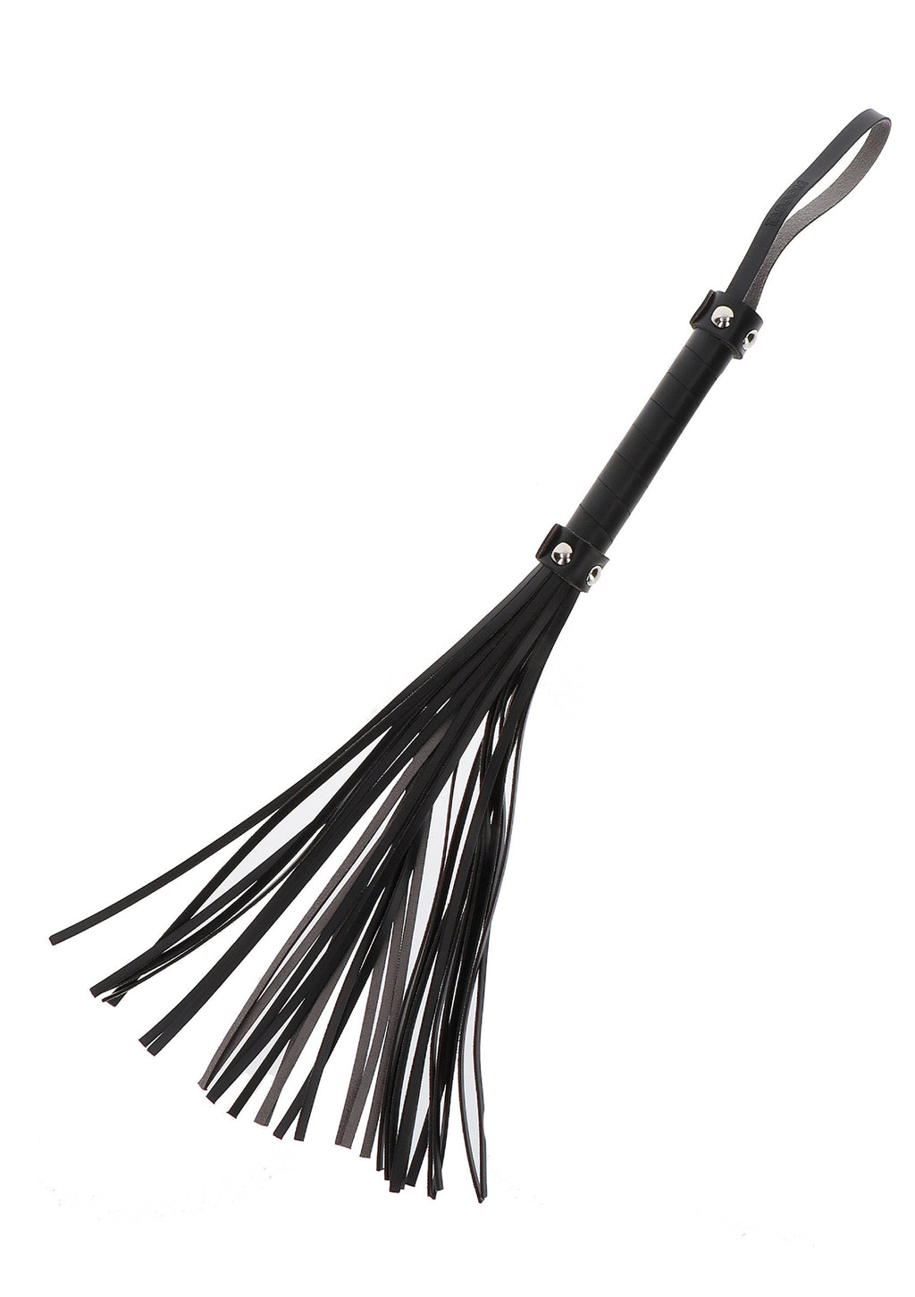 Large black whip