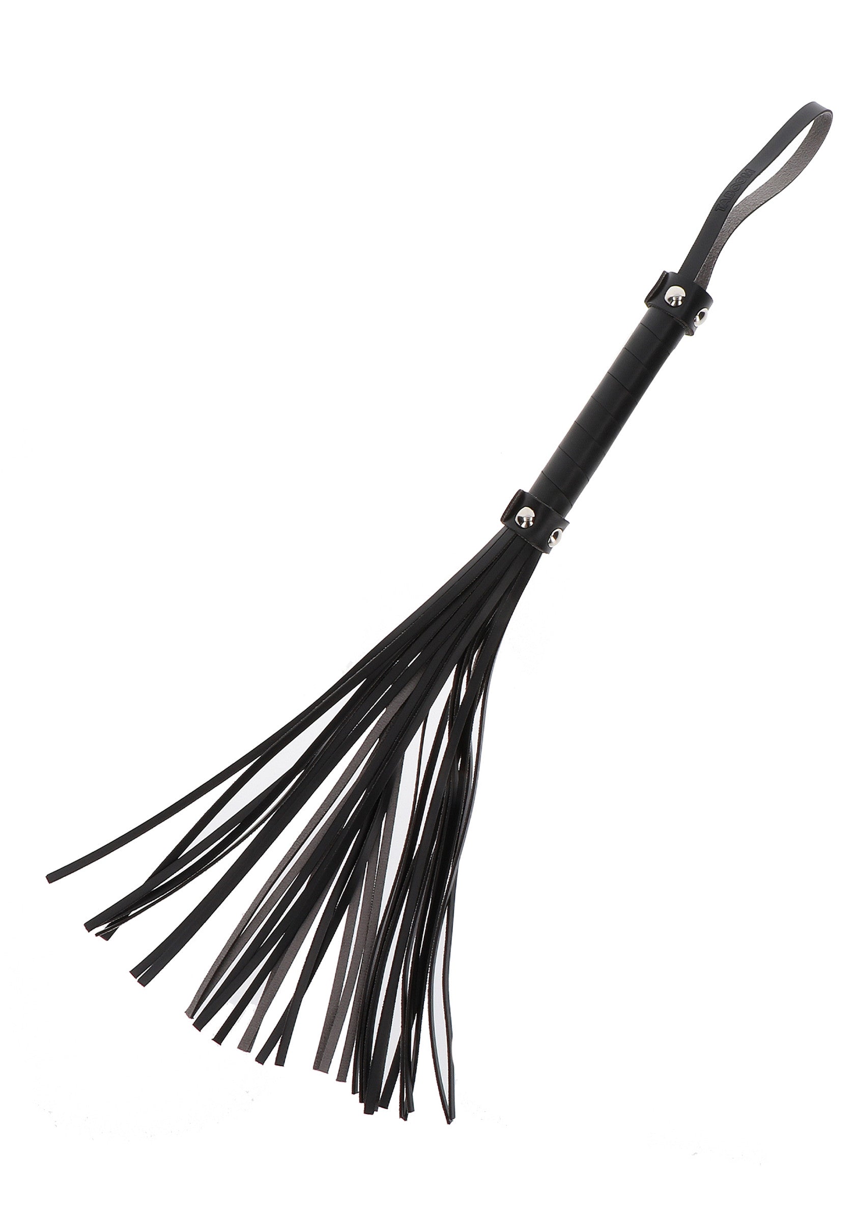 Large black whip