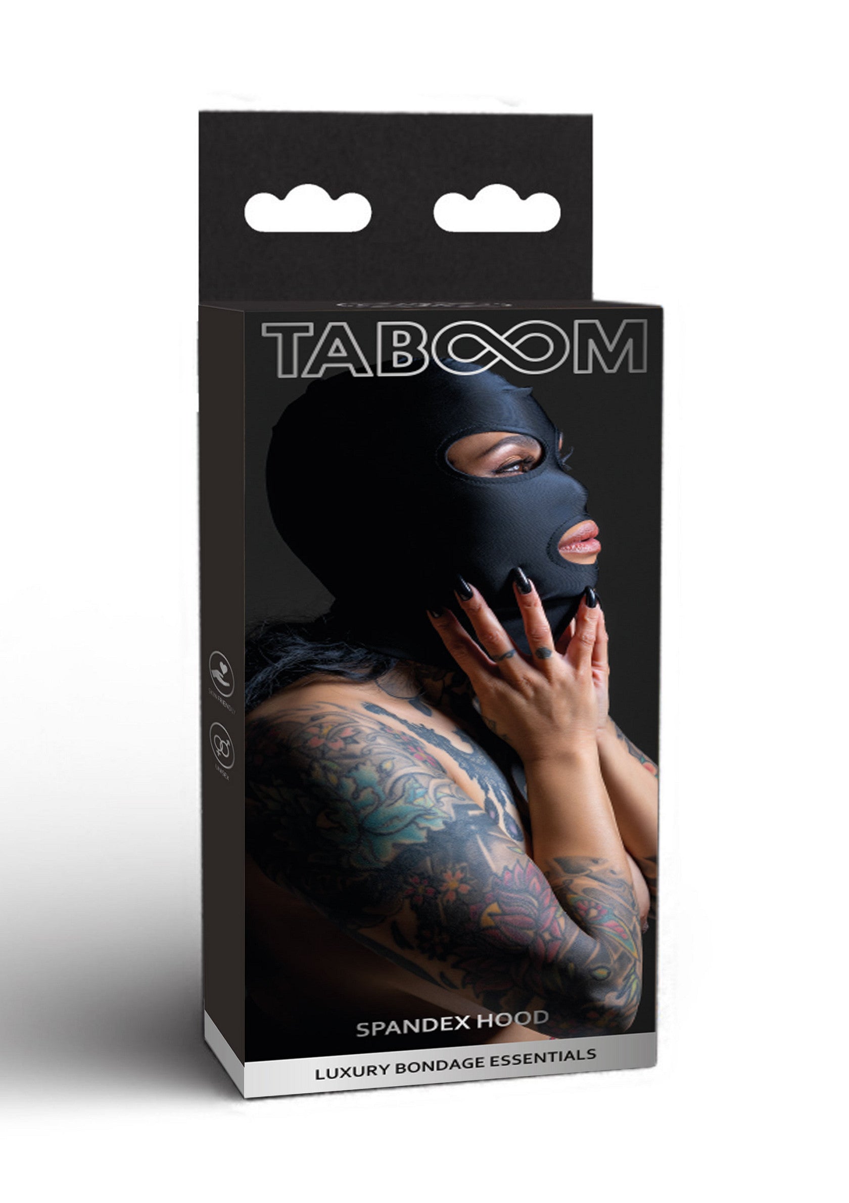 Black spandex hood
