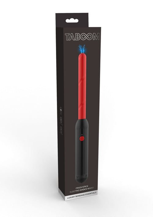Electric prod with black prod stick