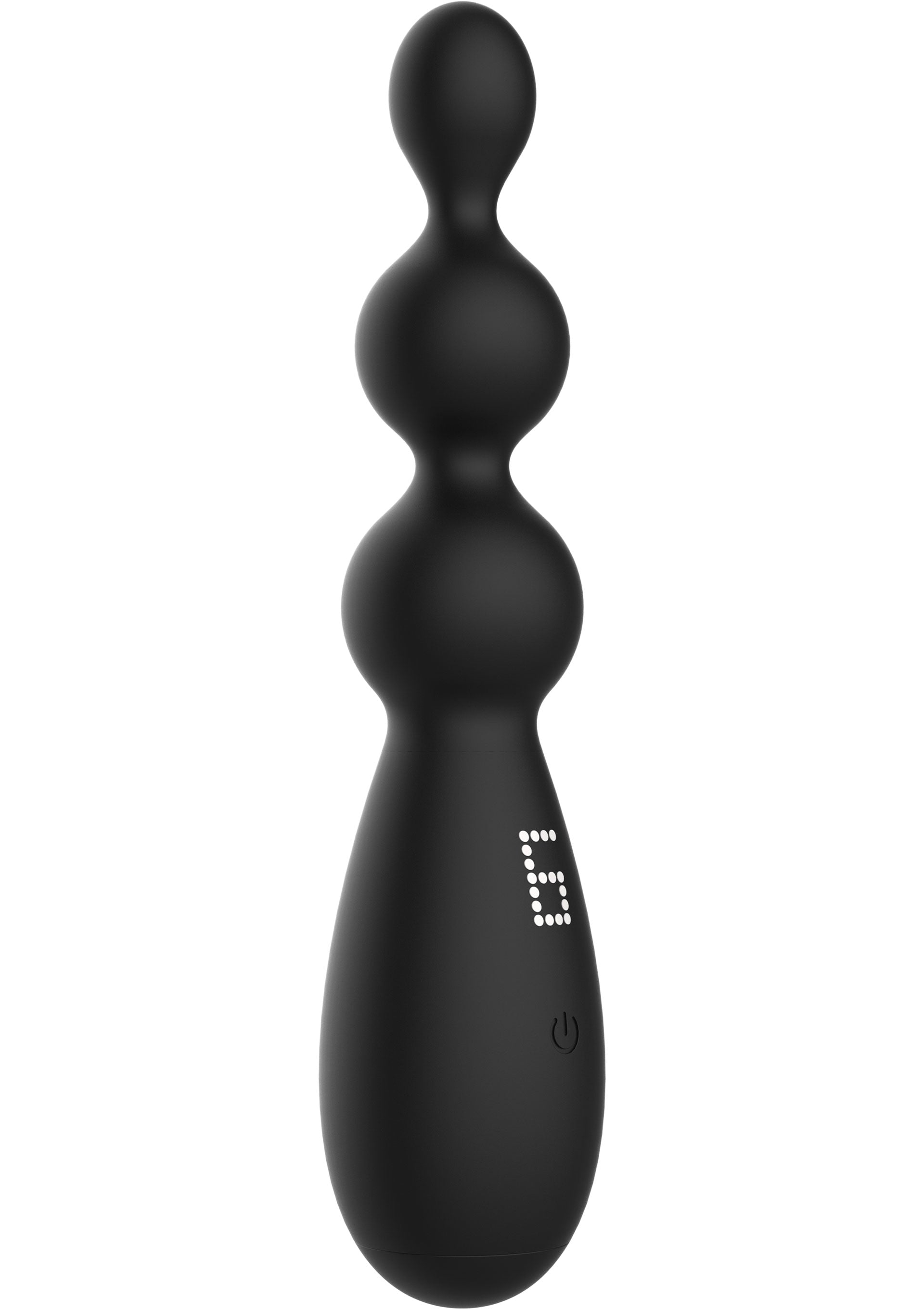 Triple Thrill black anal vibrator