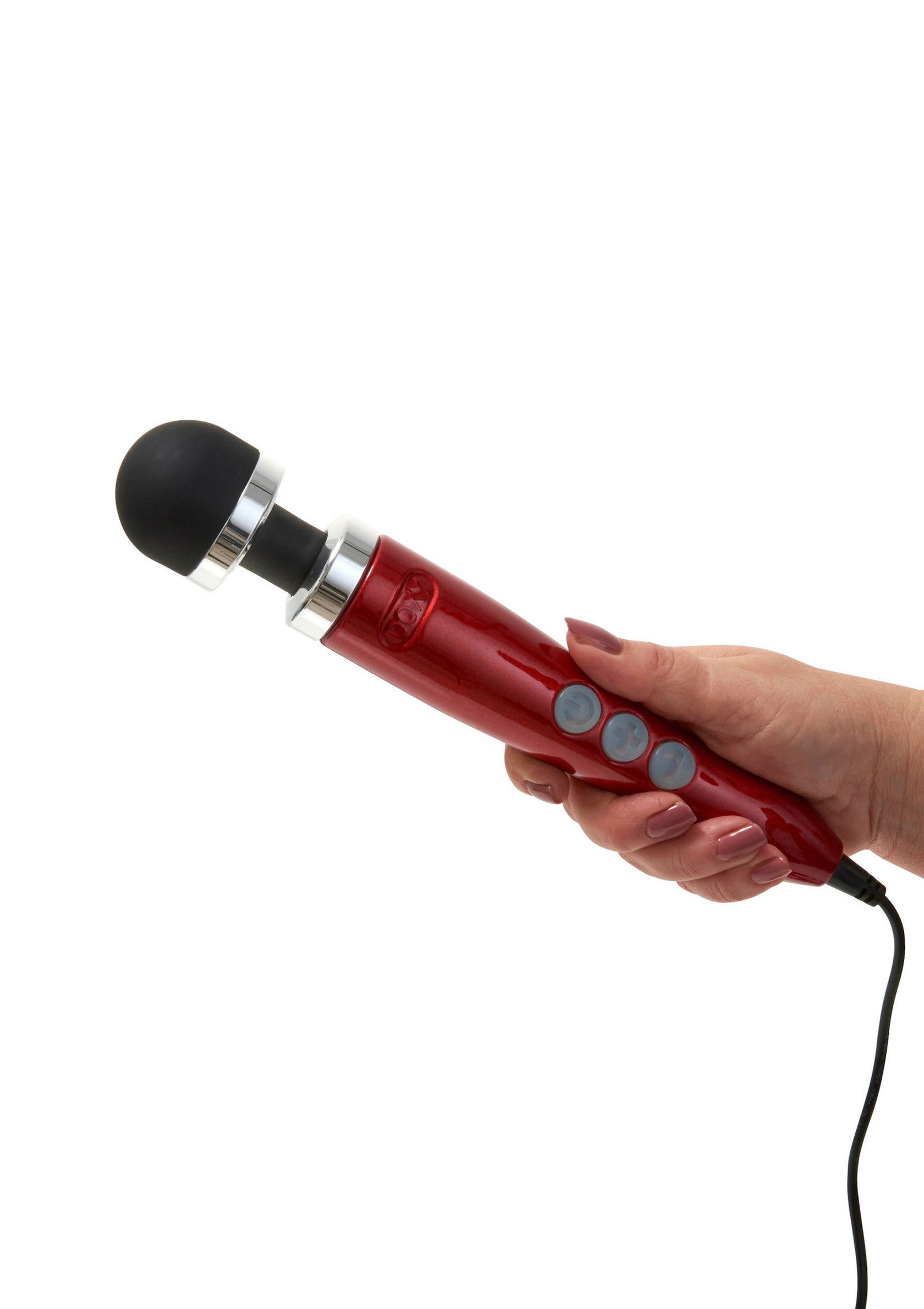 Compact Die Cast Massager 3 Red