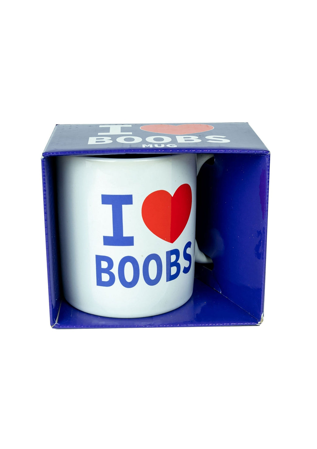 "I Love Boobs" White Mug