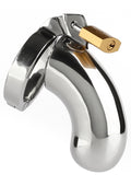 Male Chastity Device Silver Brig