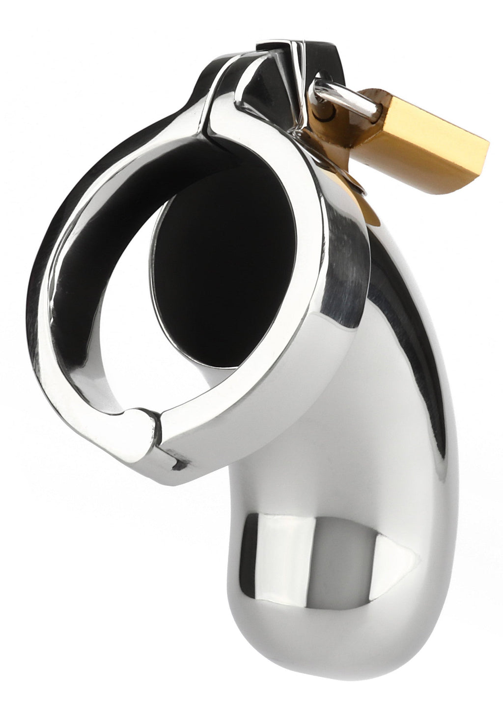 Male Chastity Device Silver Brig