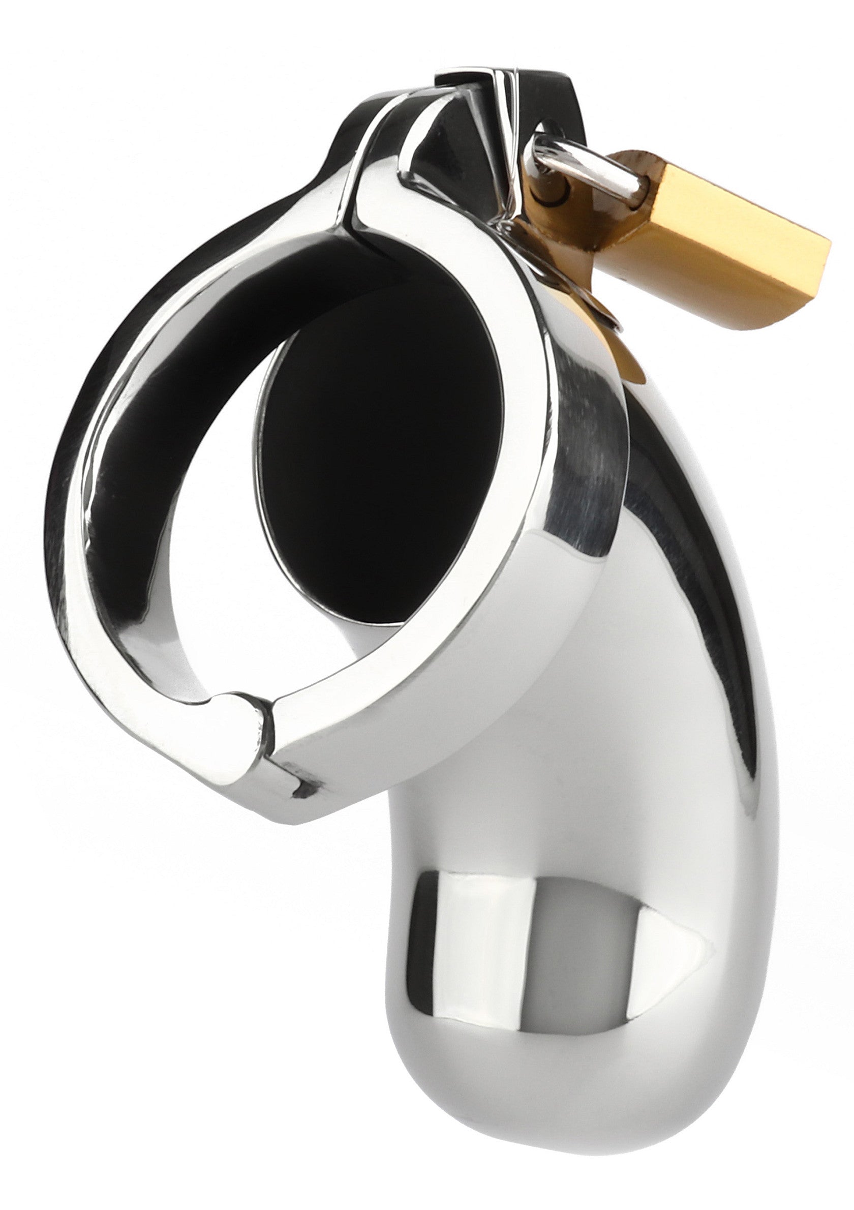 Male Chastity Device Silver Brig