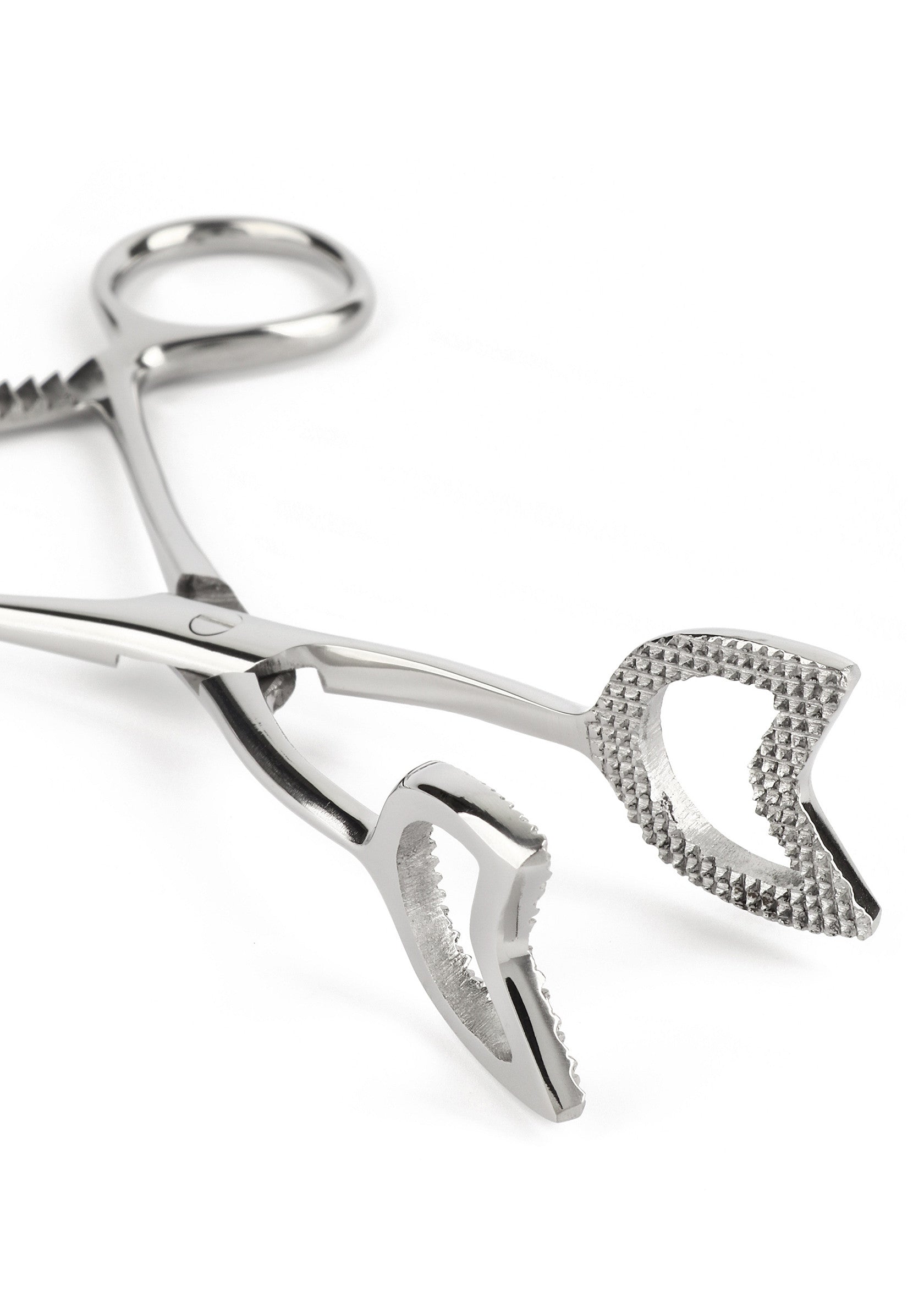 V-shape cube clamp silver