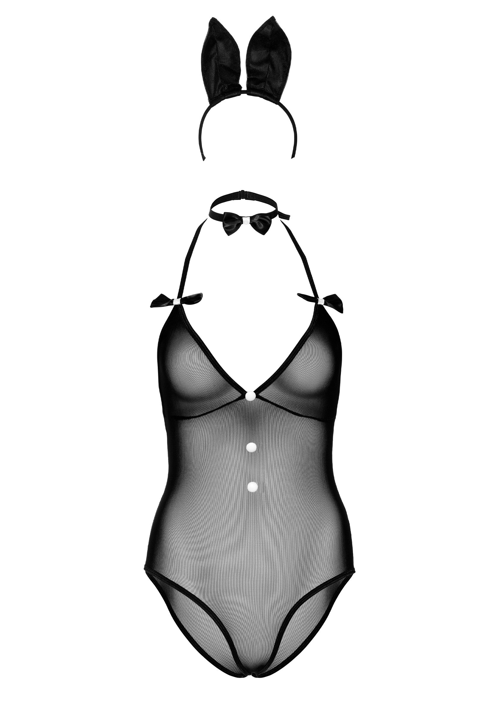 Black Tuxedo Bunny Roleplay Set