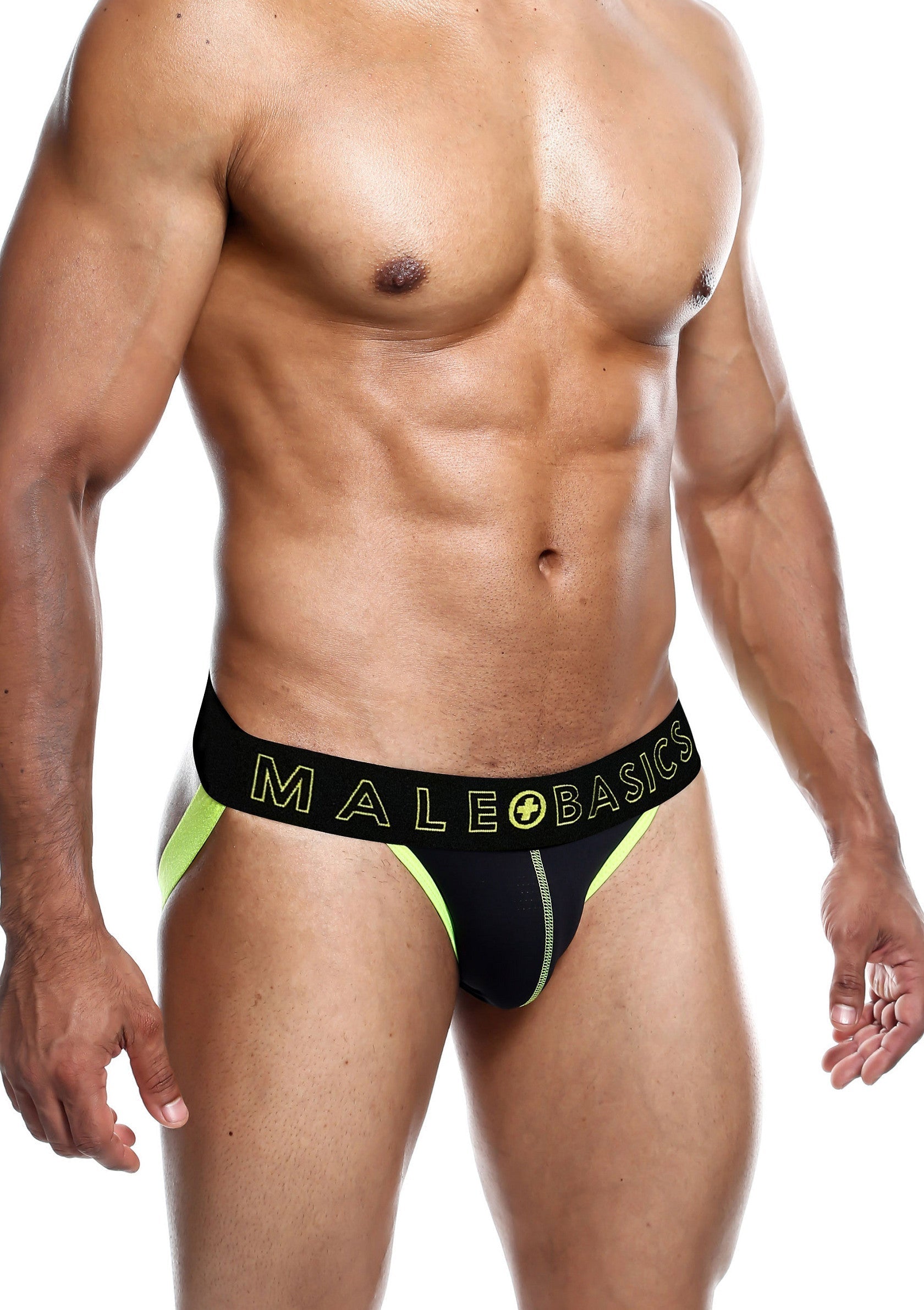 MaleBasics Neon Jock yellow