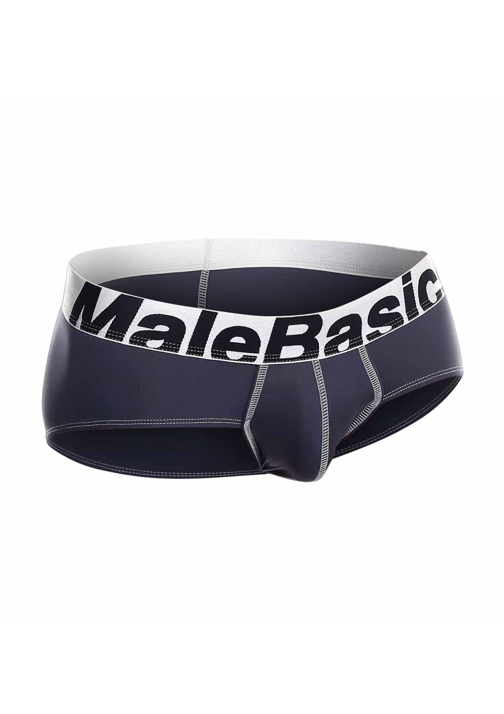 MaleBasics grey microfiber briefs