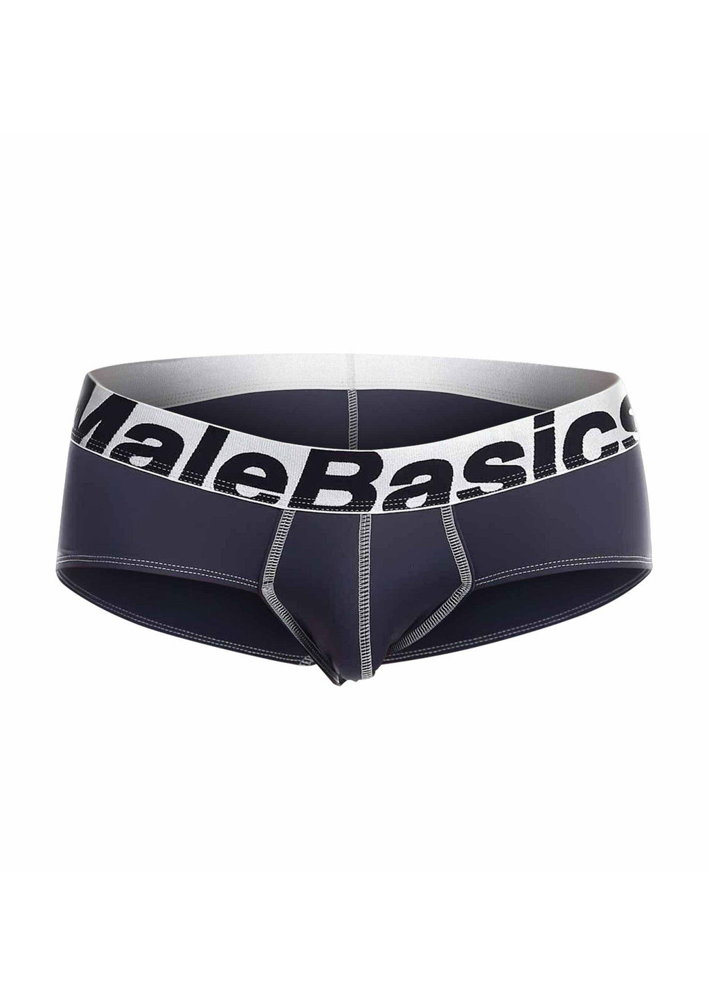 MaleBasics grey microfiber briefs