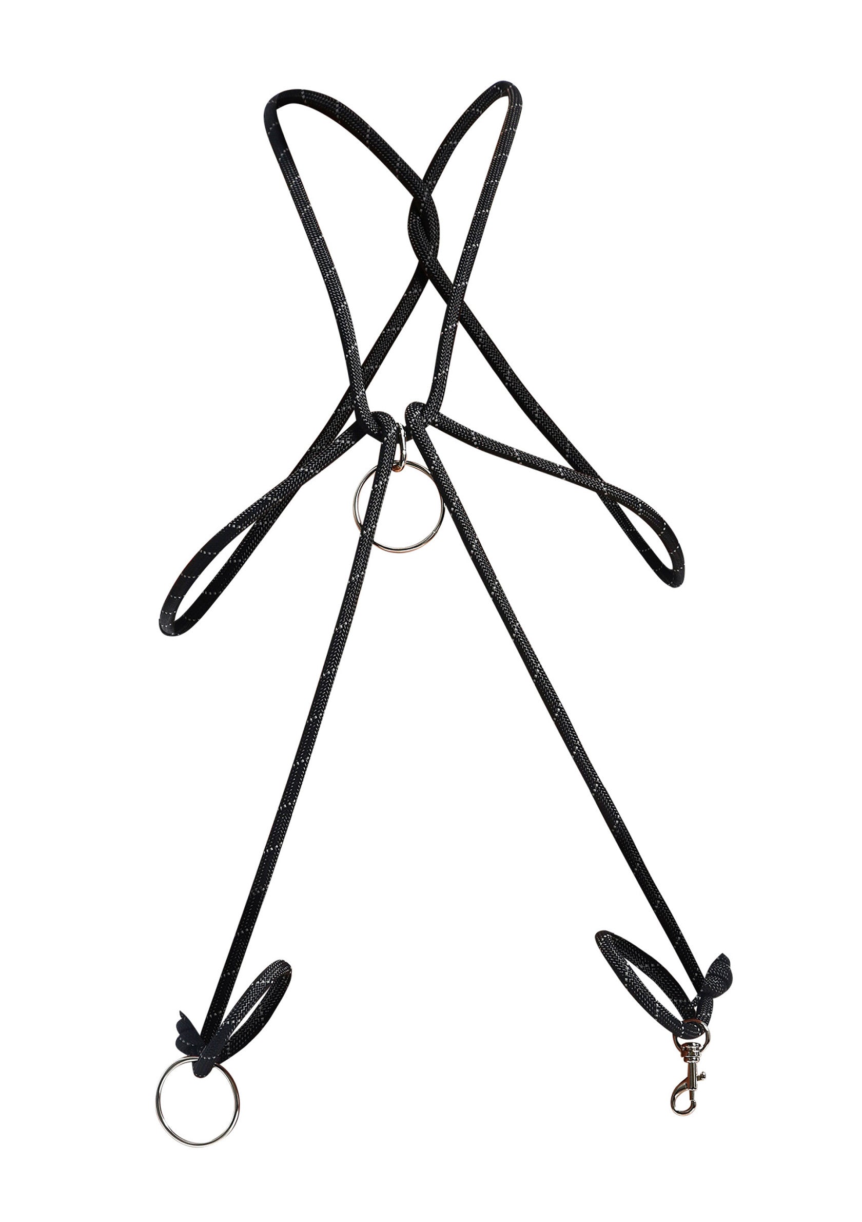 DNGEON Black Rope Penis Ring
