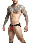 DNGEON Red Chain Jockstrap