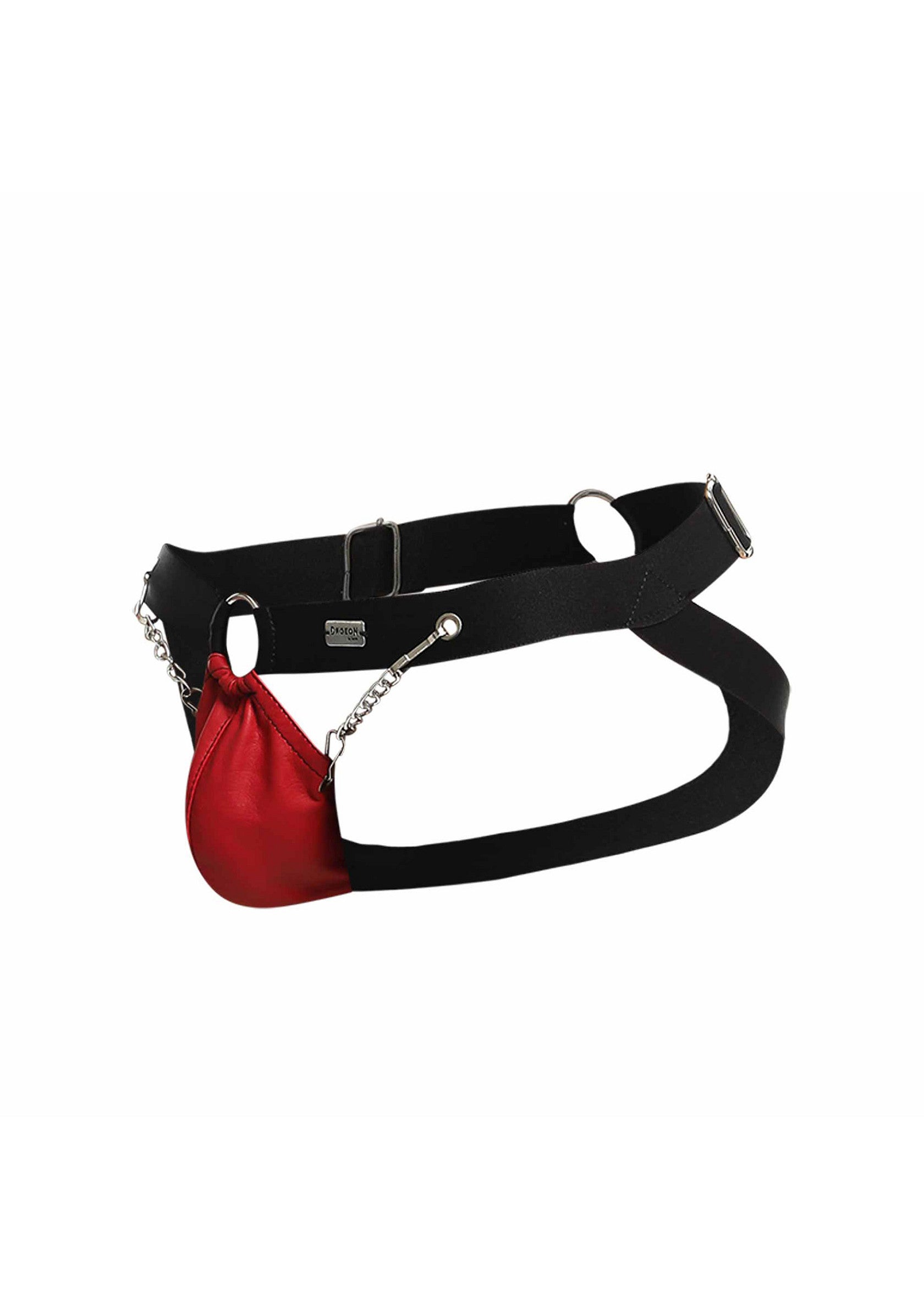 DNGEON Red Chain Jockstrap