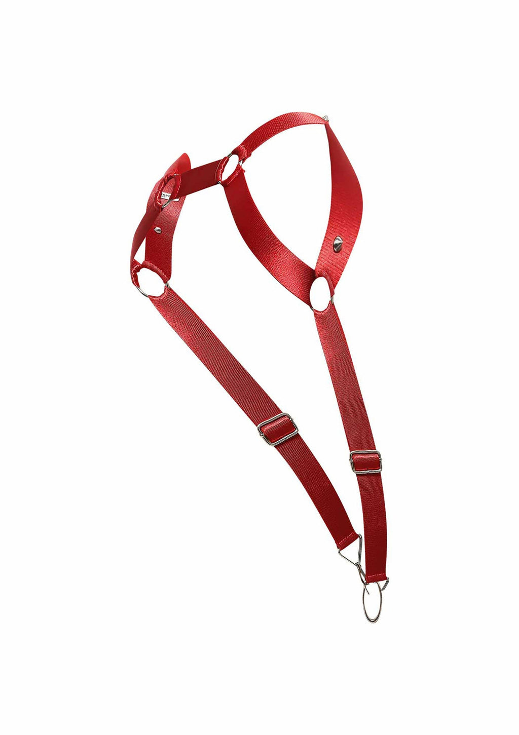 DNGEON Red Straight Back Harness